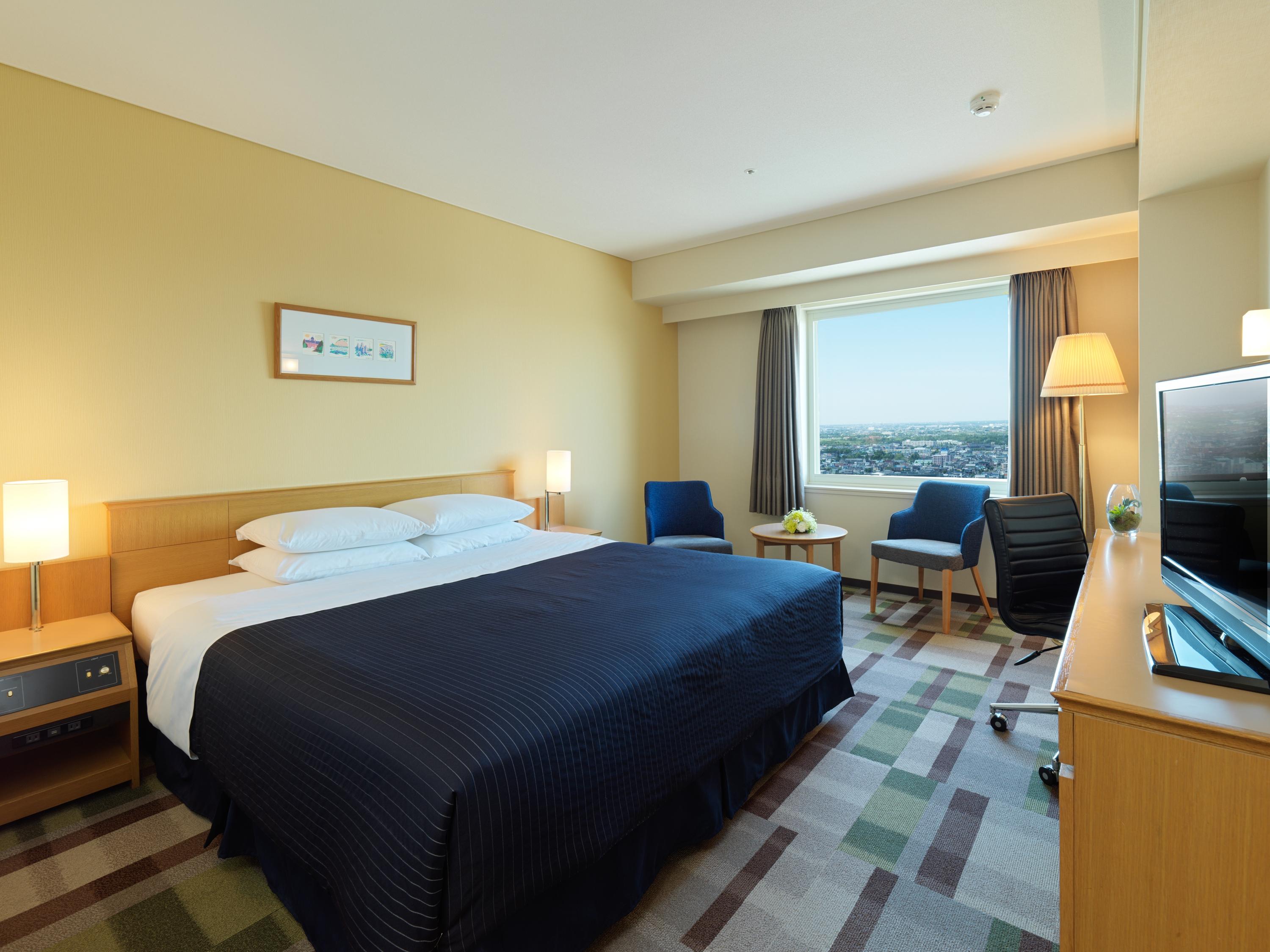 Hotel Emisia Sapporo Eksteriør bilde Deluxe Room