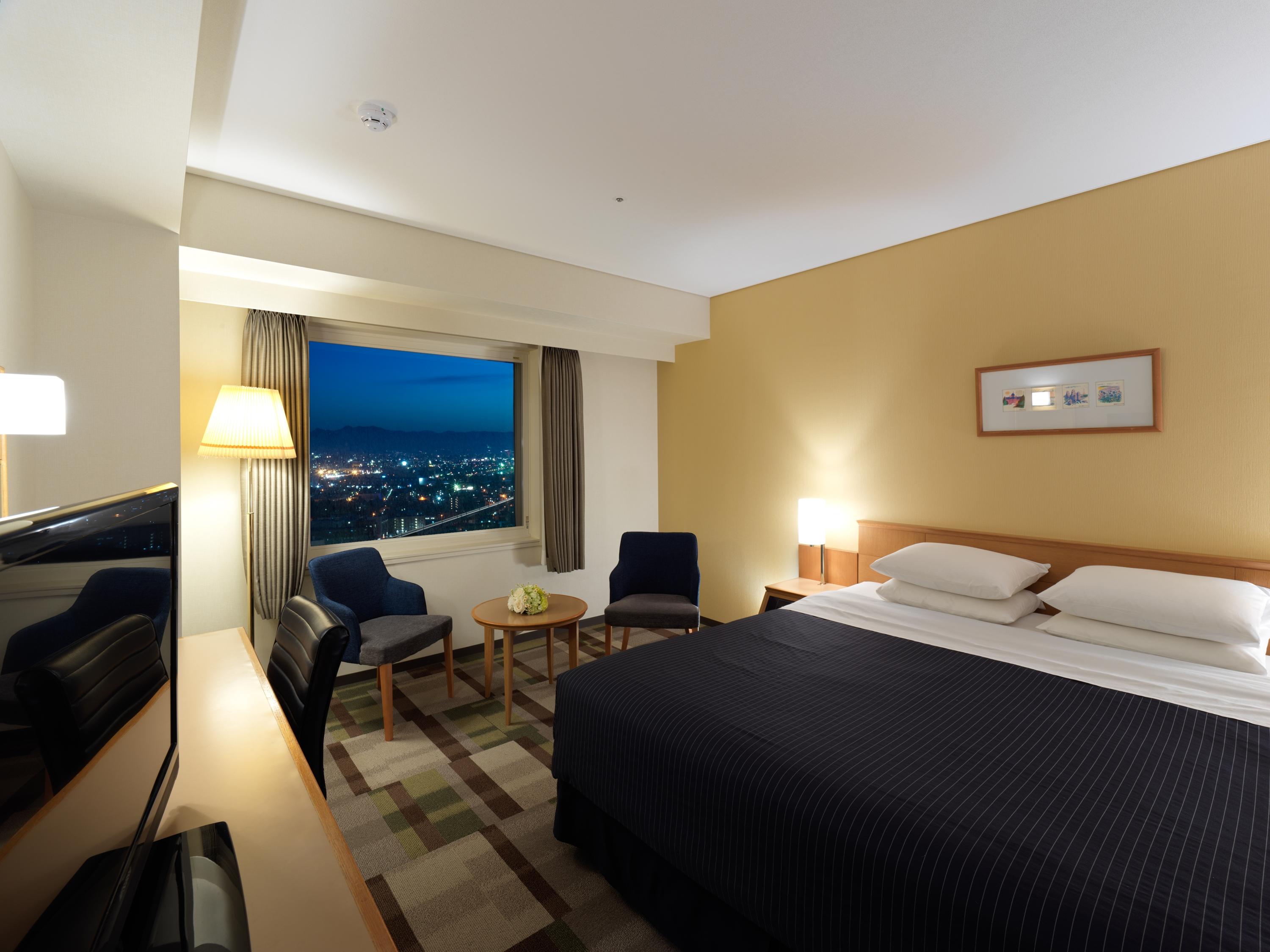 Hotel Emisia Sapporo Eksteriør bilde A room at the hotel