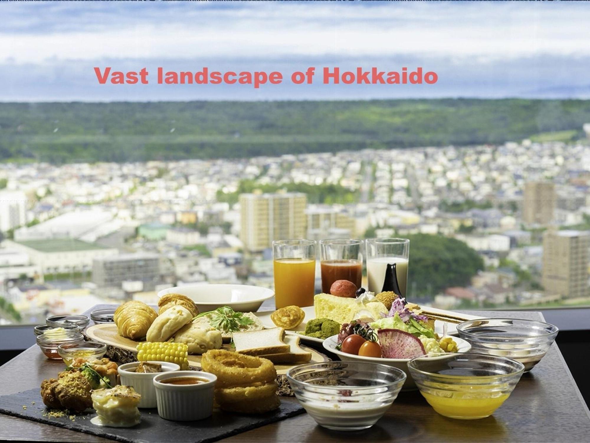 Hotel Emisia Sapporo Eksteriør bilde Vast landscape of Hokkaido