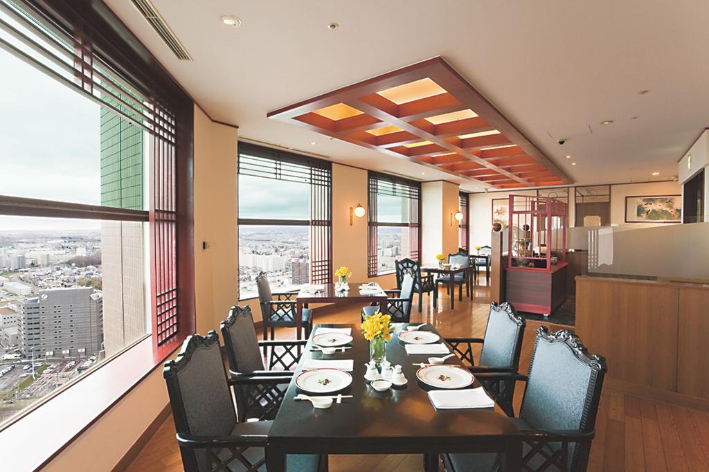 Hotel Emisia Sapporo Eksteriør bilde Restaurant