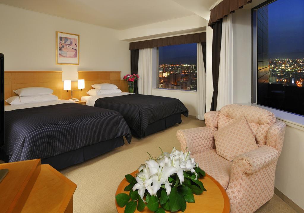 Hotel Emisia Sapporo Eksteriør bilde Deluxe Room