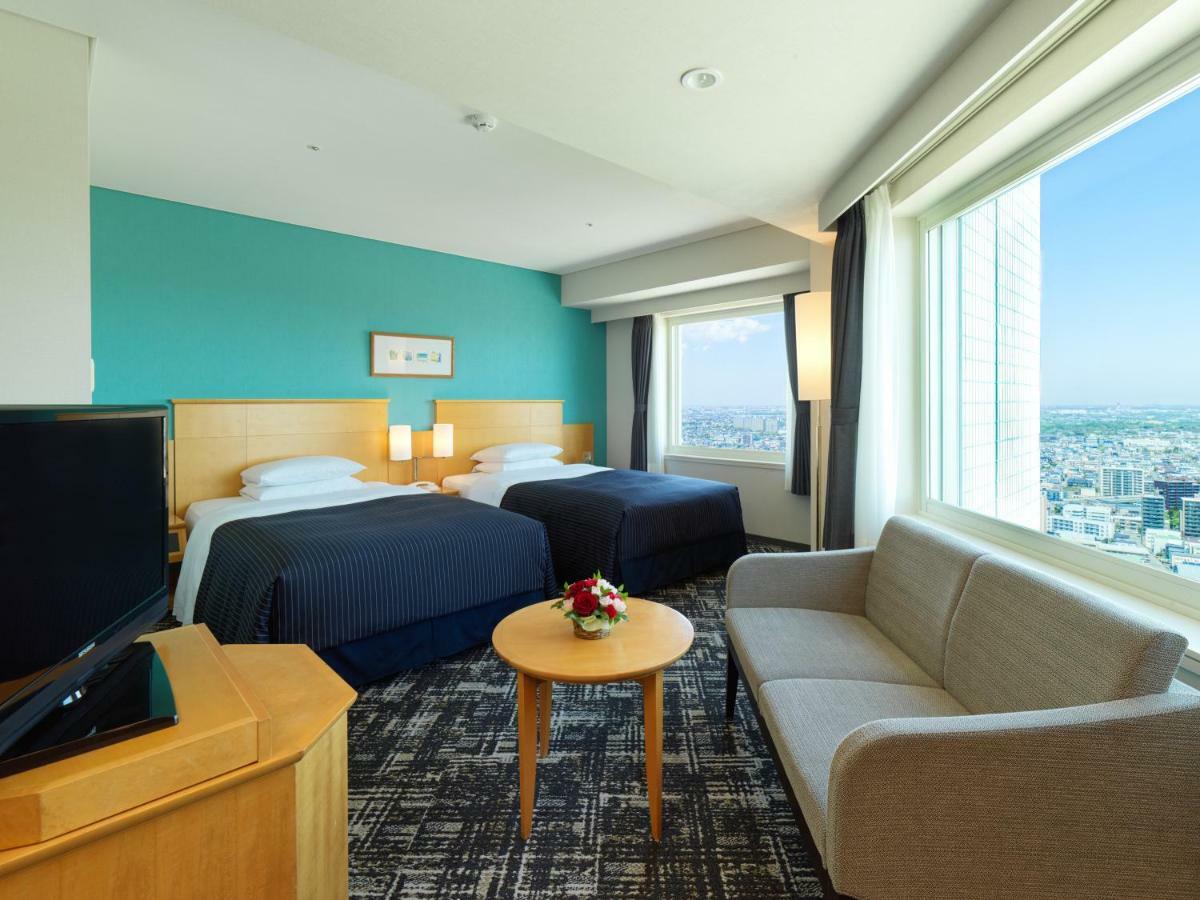 Hotel Emisia Sapporo Eksteriør bilde Deluxe twin room